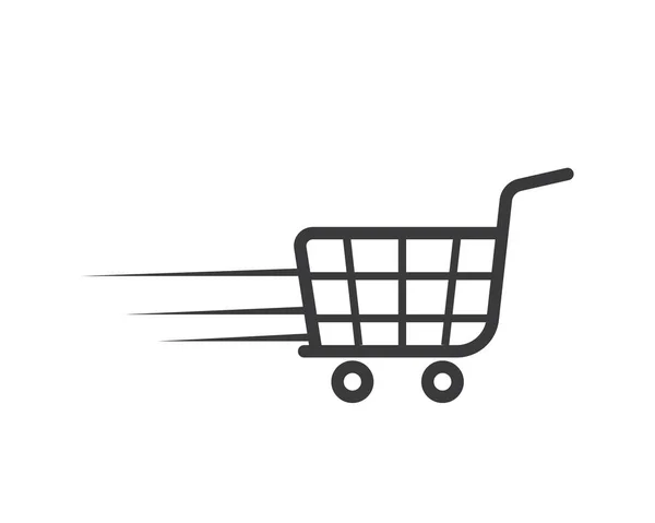 Shopping basket icon vector illustration design — Stock Vector