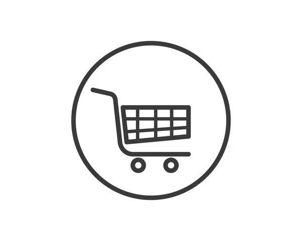 Shopping basket icon vector illustration design — Stock Vector