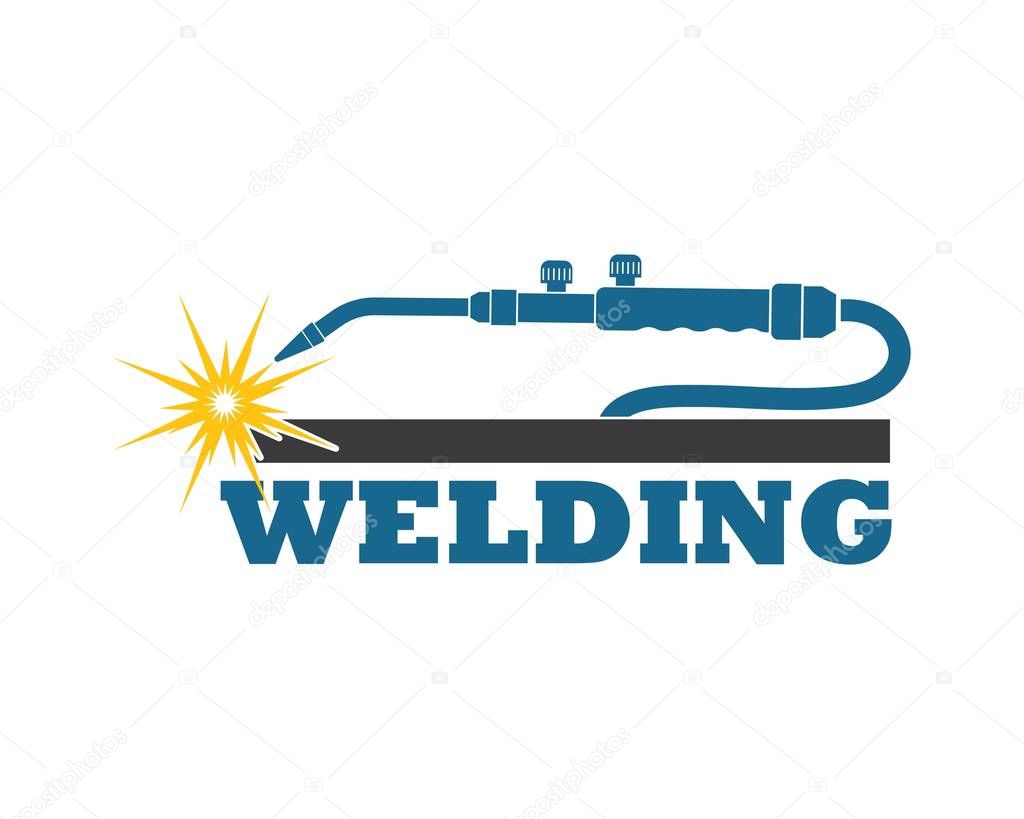 Welding icon vetor illustration design template