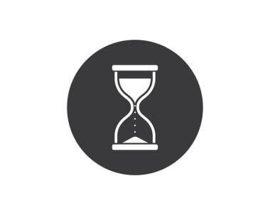 kum saat simgesi vektör illüstrasyon tasarımı