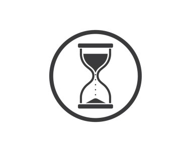 kum saat simgesi vektör illüstrasyon tasarımı