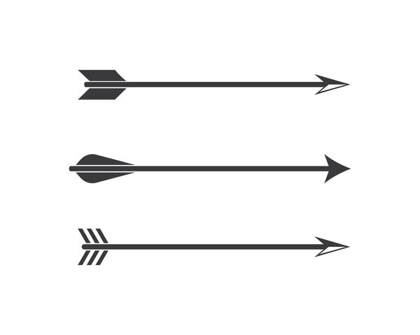 Arrow archery icon vector illustration Logo Template