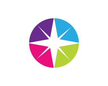 ışıltılı ışık yıldız vektör illüstrasyon tasarımı