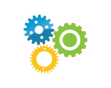 Vites logosu vektör simgesi çizimi