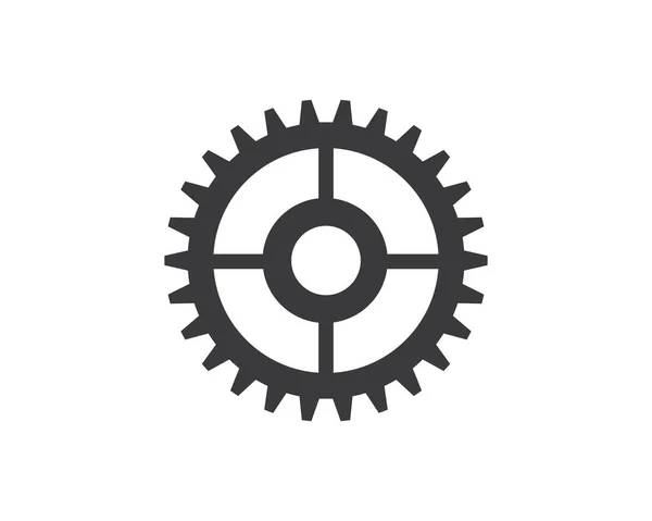Рисунок векторной иконки логотипа Gear — стоковый вектор