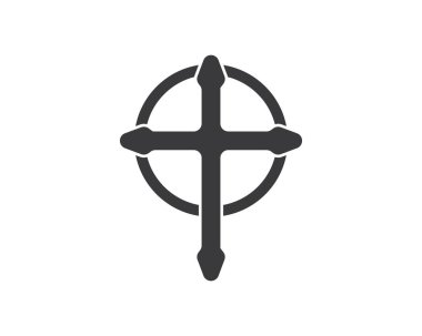 çapraz simge vektör illüstrasyon tasarımı