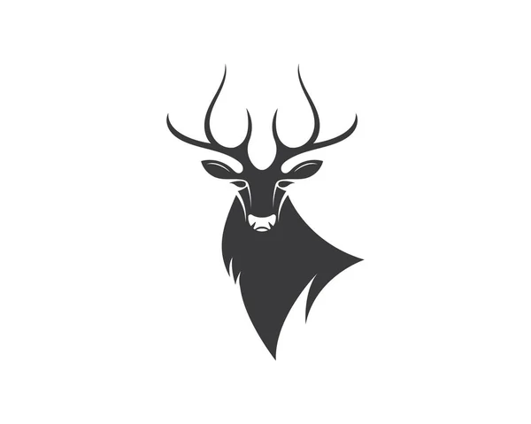 Вектор логотипа оленя — стоковый вектор