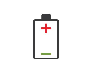 pil simgesi logo illüstrasyon vektör