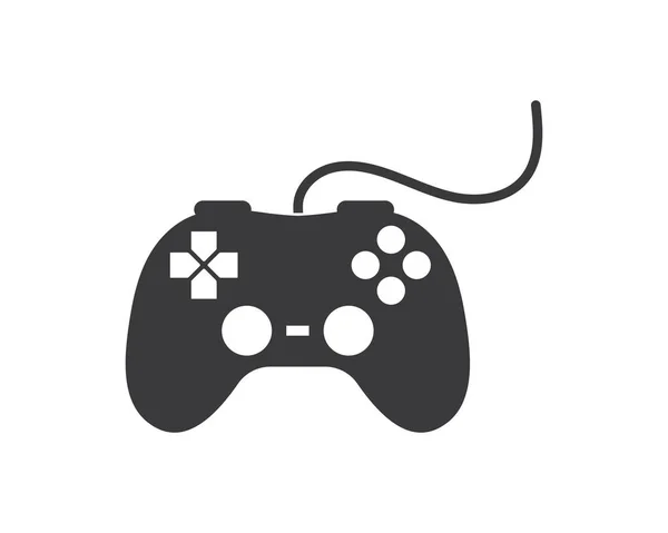 Video game controller logo pictogram vector illustratie — Stockvector