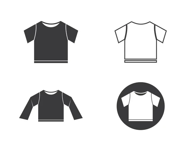 Kleidung Symbol Logo Vektor Illustration — Stockvektor