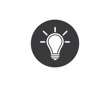 ampul logo vektör ilustration 