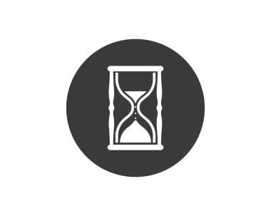 kum saat simgesi vektör illüstrasyon tasarımı