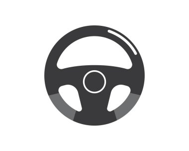 direksiyon logosu simge vektör illüstrasyon