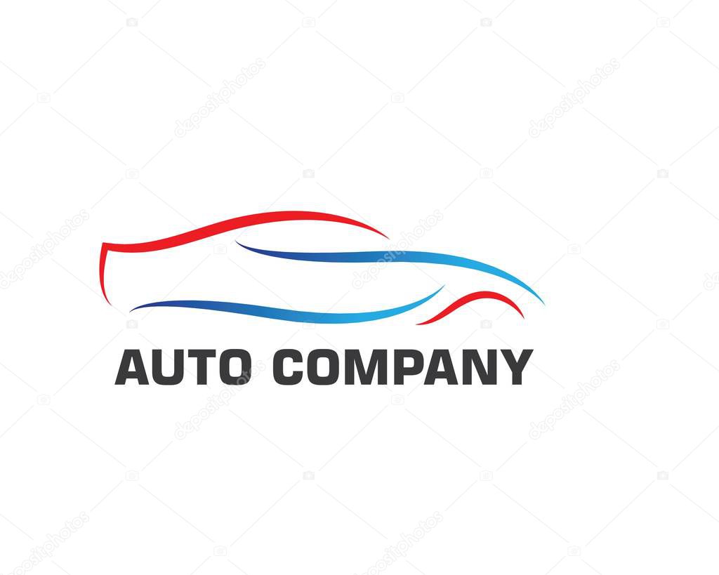Cars icon logo illustration vector template concept