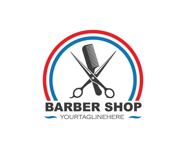 Barber Shop pictogram logo vector pictogram — Stockvector