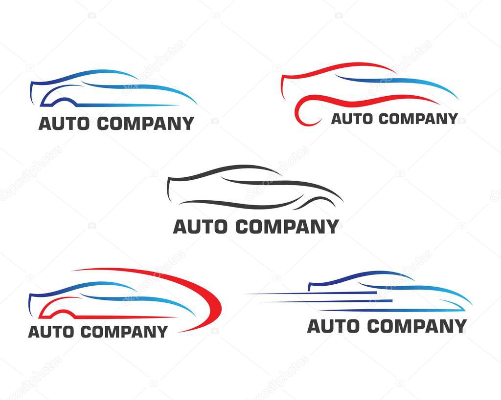 cars icon logo illustration vector template