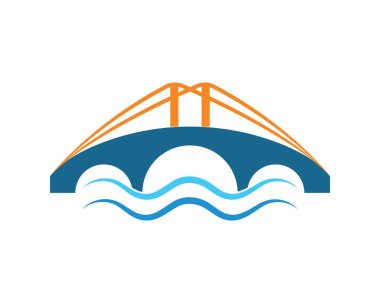 Köprü halat logo vektör