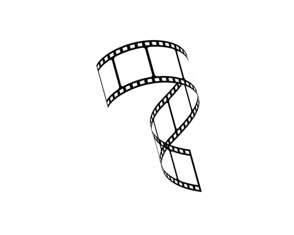 Desenho da ilustração do vetor filmstrip — Vetor de Stock