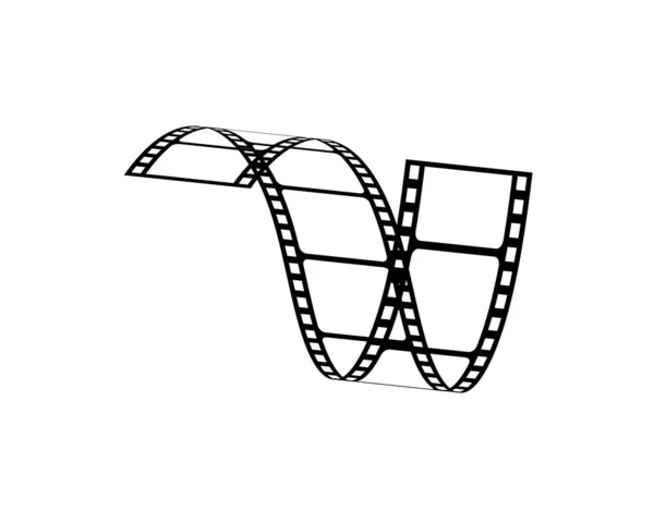 Desenho da ilustração do vetor filmstrip — Vetor de Stock