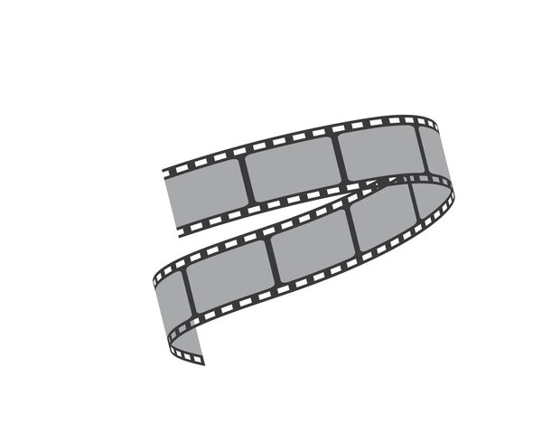 дизайн векторной иллюстрации фильмленты
