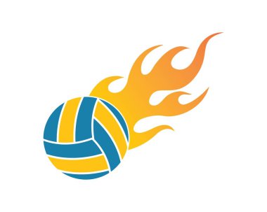 Vole topu vektör simgesi illüstrasyon