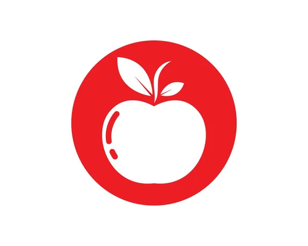Logo Apple icône vectoriel illustration design — Image vectorielle