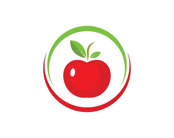 Logo Apple icône vectoriel illustration design — Image vectorielle