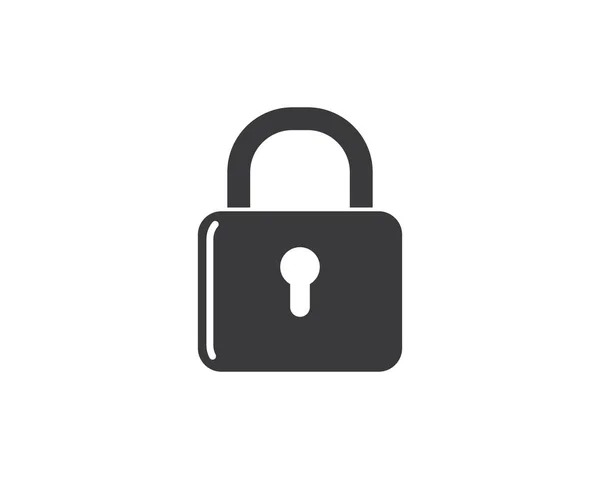 Lock  vector illustration icon — Stock Vector