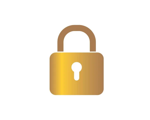 Lock Vector Illustration Symbol — Stockvektor