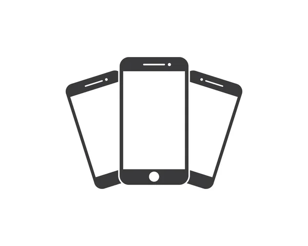 Smartphone Logo Symbol Vektor Illustration Design — Stockvektor