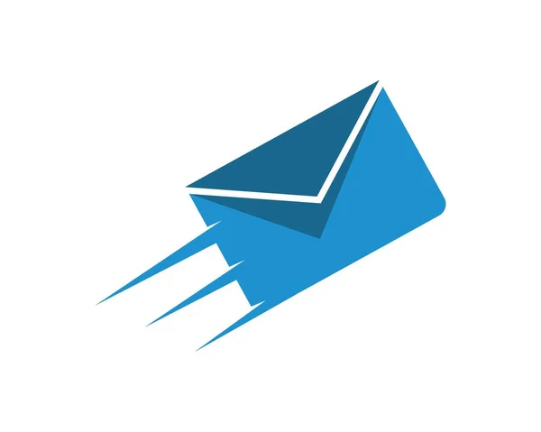 Icono de correo Vector Ilustración Diseño — Vector de stock
