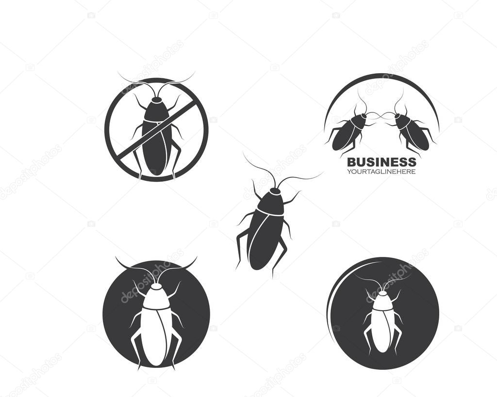 cockroaches vector icon illustration design