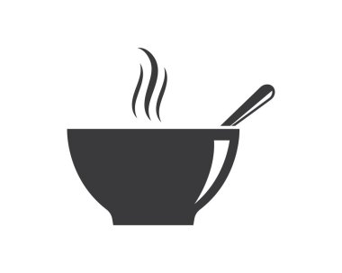 makarna, spagetti vektör resimleme simgesi