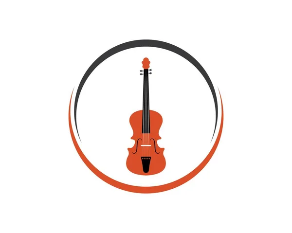 Violine Icon Vektor Illustration Design — Stockvektor