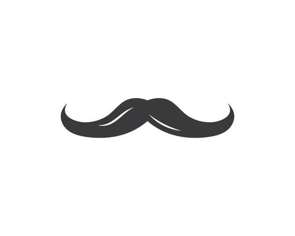 Icono de bigote vector ilustración diseño — Archivo Imágenes Vectoriales