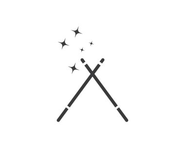 sihirbaz çubuğu vektör illüstrasyon tasarımı