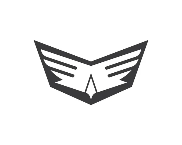 Вектор логотипа птицы сокола — стоковый вектор