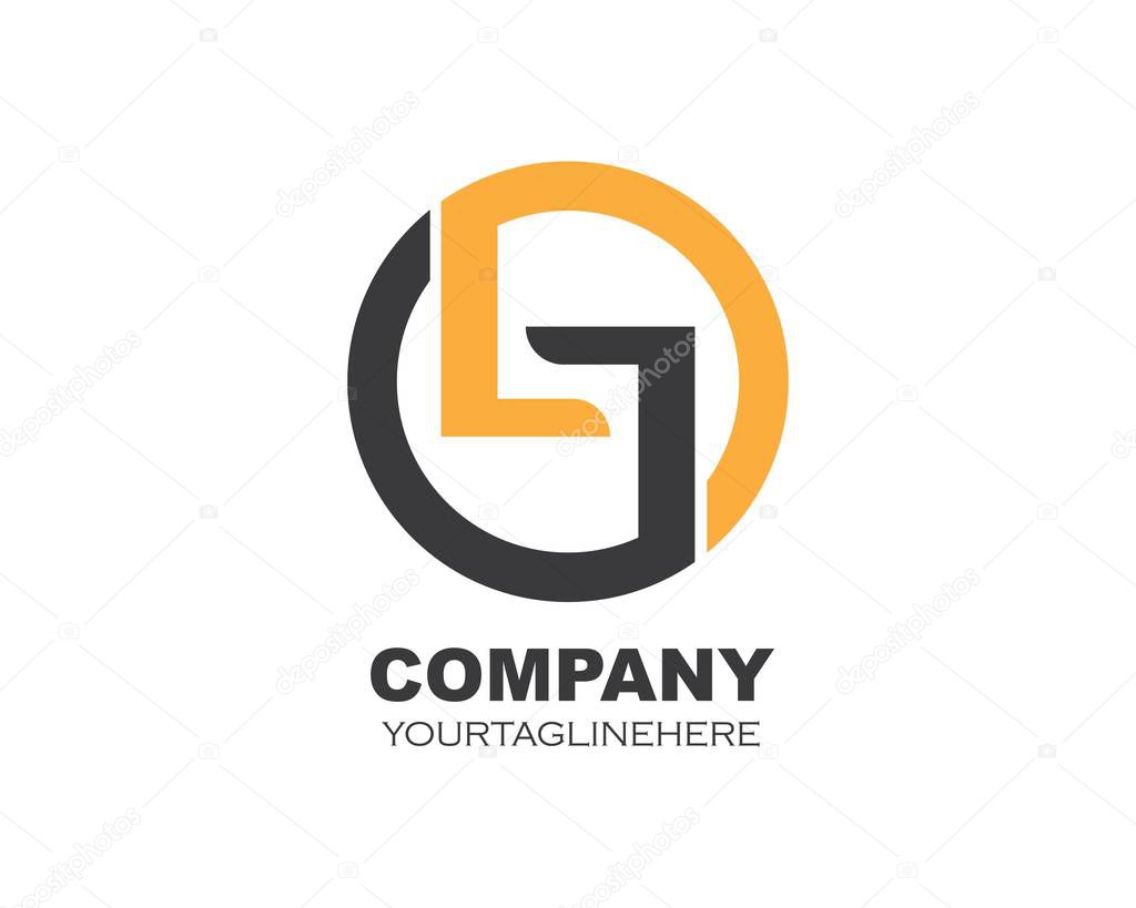 l letter logo vector icon 