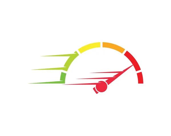 Schnellere Geschwindigkeit Logo-Symbol der Automobilrennsport-Konzept — Stockvektor