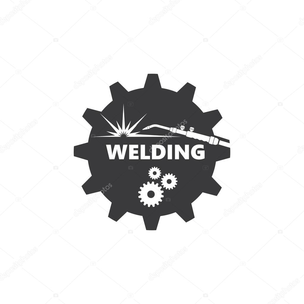 Welding icon vetor illustration design template