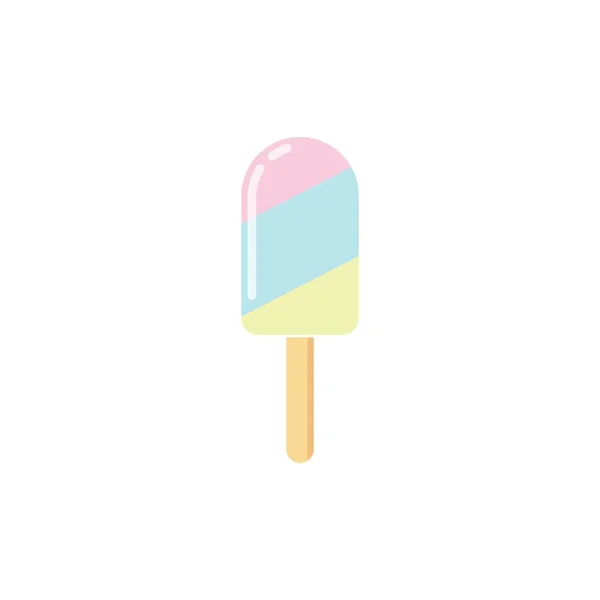 Helado Icono Vector Ilustración Diseño Plantilla — Vector de stock