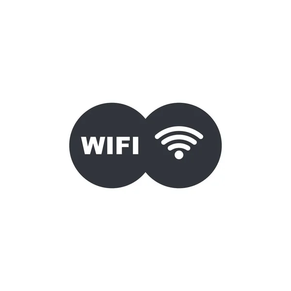 Wifi矢量图解图标设计 — 图库矢量图片