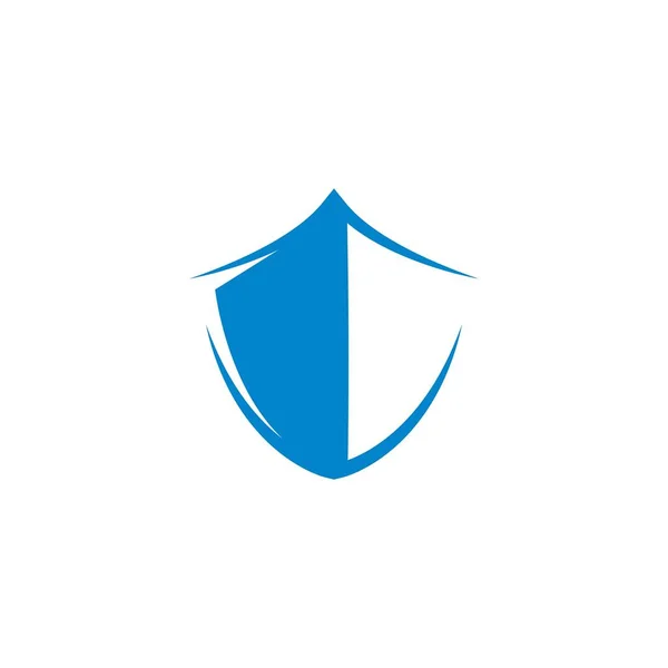 Shield Symbool Pictogram Template Vector Illustratie Ontwerp — Stockvector