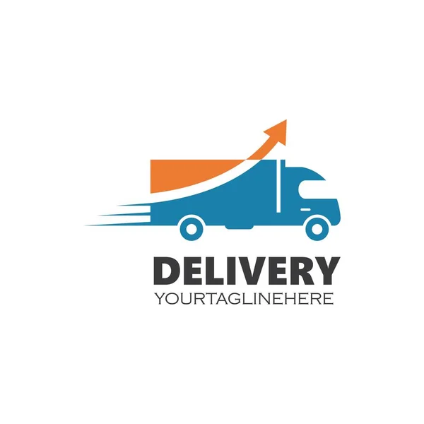 Lkw Symbol Vektor Illustration Design Vorlage — Stockvektor