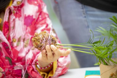Tüm insanlar toplum faaliyetlerine katılmak, açık parklarda atık ve çevre dostu ağaçlar kullanın