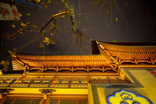 Буддизм Храмы Шанхай Известные Туристические Достопримечательности — стоковое фото