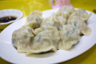 Çin mutfağı, el yapımı kuzey elyaf gıda, domuz doldurma ile dolu köfte