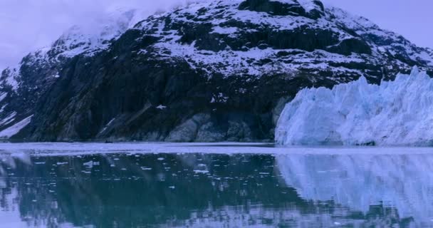 Glacier Bay National Park Alaska Usa Patrimonio Natural Del Mundo — Vídeos de Stock
