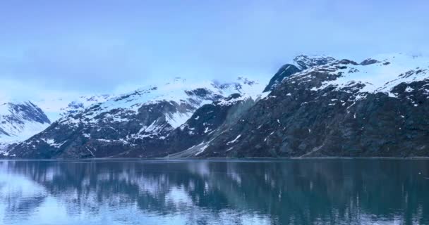 Glacier Bay National Park Alaska Verenigde Staten Een Natuurlijk Erfgoed — Stockvideo