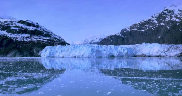 Glacier Bay Nemzeti Park Alaszka Usa Természetes Örökségét Világ Globális — Stock videók